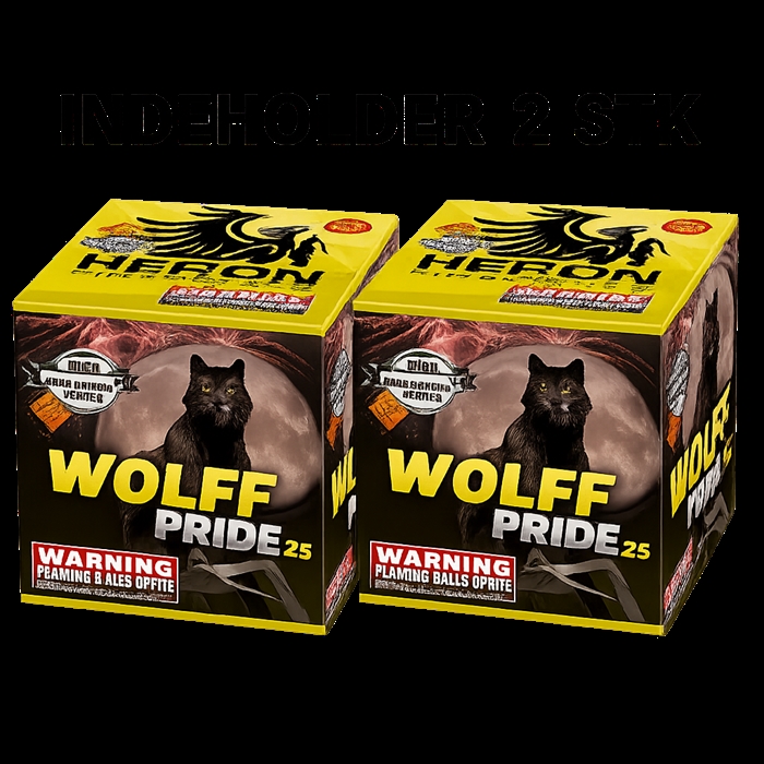 WOLFF PRIDE 25 (2 STK) – 750G NEM